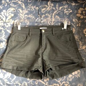 Dark Green Shorts